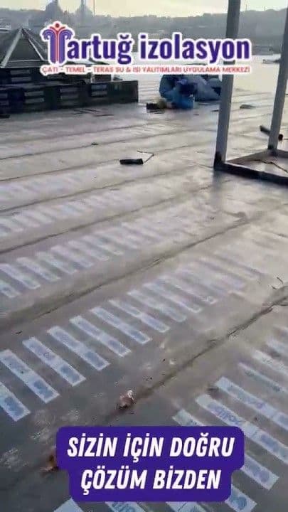 İstanbul Karaköy İskelesinde Büyükşehir Belediyesi Çift Katlı Membran Uygulamamız